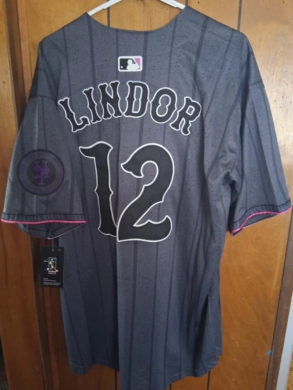 Mystery Sports Card With Francisco Lindor New York Mets Xl Jersey